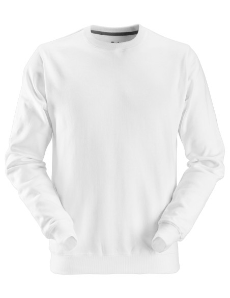 2810 Sudadera clasica blanca