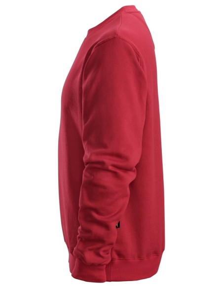 2810 Sudadera clasica rojo intenso