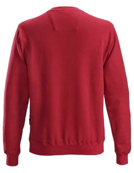 2810 Sudadera clasica rojo intenso