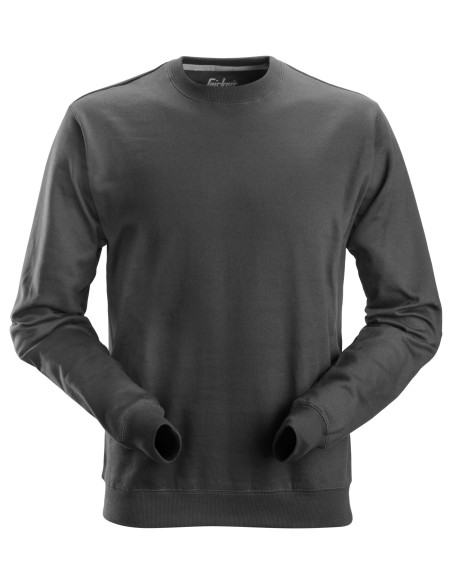 2810 Sudadera clasica gris acero