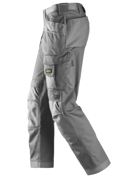 3212 Pantalones largos de trabajo DuraTwill bolsillos flotantes Gris