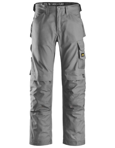 3314 Pantalones largos de trabajo Canvas+ Gris