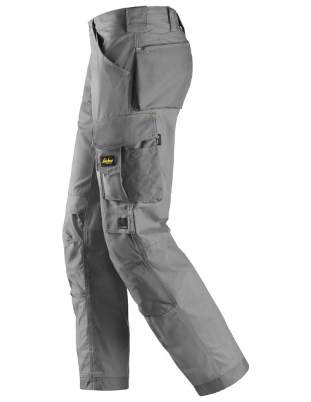 3314 Pantalones largos de trabajo Canvas+ Gris