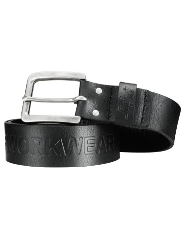 9034 Cinturon Cuero Negro