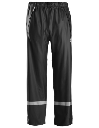 8201 Pantalones largos de trabajo impermeables PU Negro