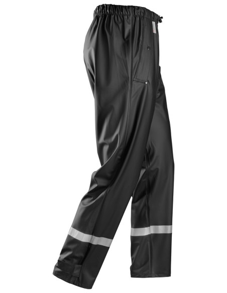 8201 Pantalones largos de trabajo impermeables PU Negro