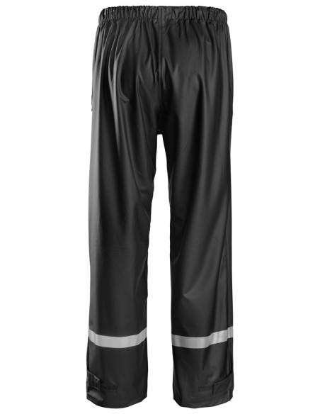 8201 Pantalones largos de trabajo impermeables PU Negro