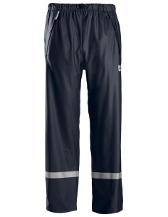 8201 Pantalones largos de trabajo impermeables PU Azul marino