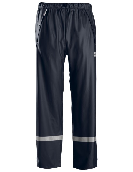 8201 Pantalones largos de trabajo impermeables PU Azul marino