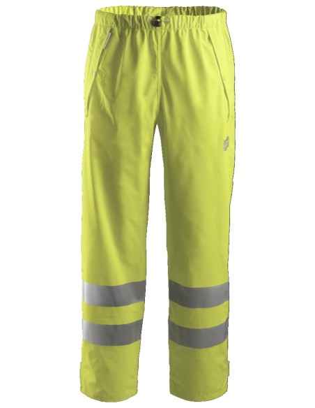 8243 Pantalon Impermeable PU Alta Visibilidad Clase 2 Amarillo