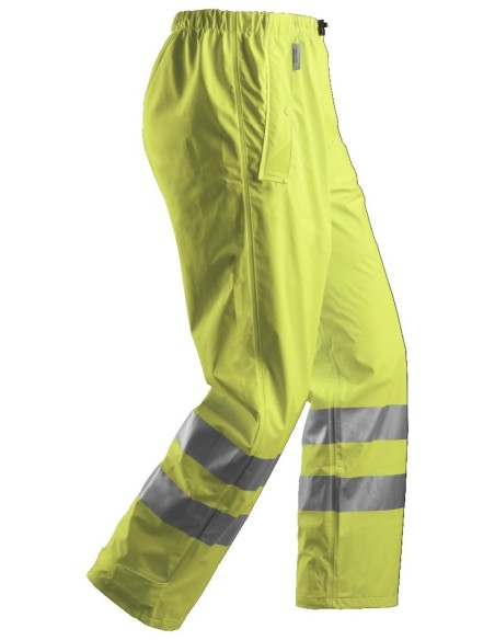 8243 Pantalon Impermeable PU Alta Visibilidad Clase 2 Amarillo