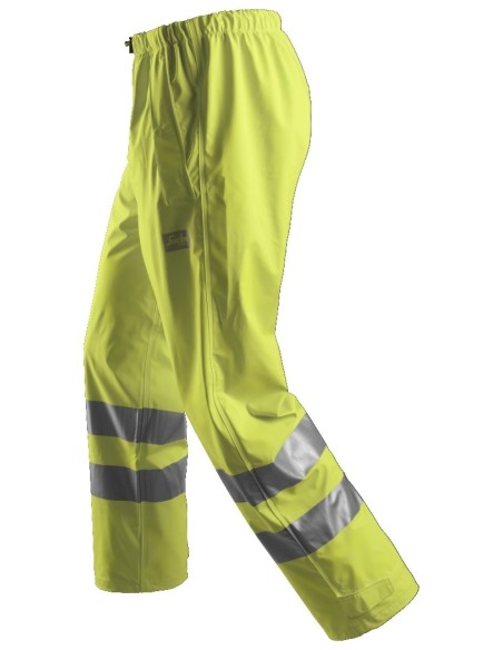 8243 Pantalon Impermeable PU Alta Visibilidad Clase 2 Amarillo