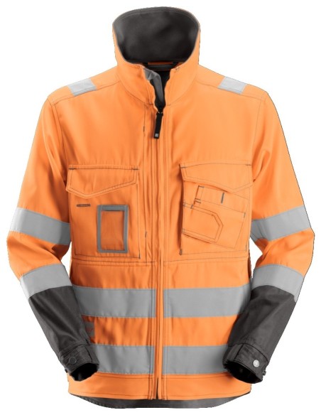 1633 Chaqueta de alta visibilidad clase 3 naranja/ gris antracita