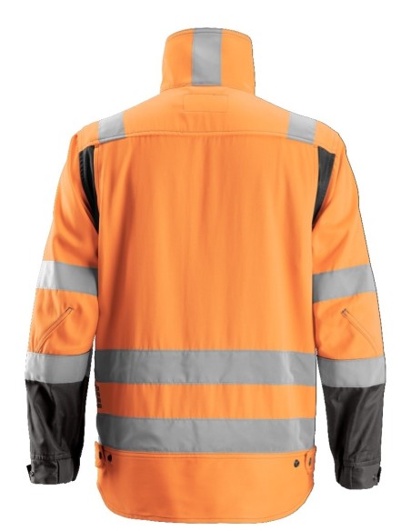 1633 Chaqueta de alta visibilidad clase 3 naranja/ gris antracita