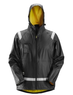 8200 Chaqueta Impermeable PU Negro