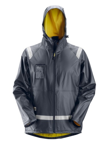 8200 Chaqueta Impermeable PU Azul marino