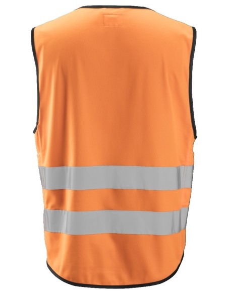 9153 Chaleco de alta Visibilidad clase 2 naranja