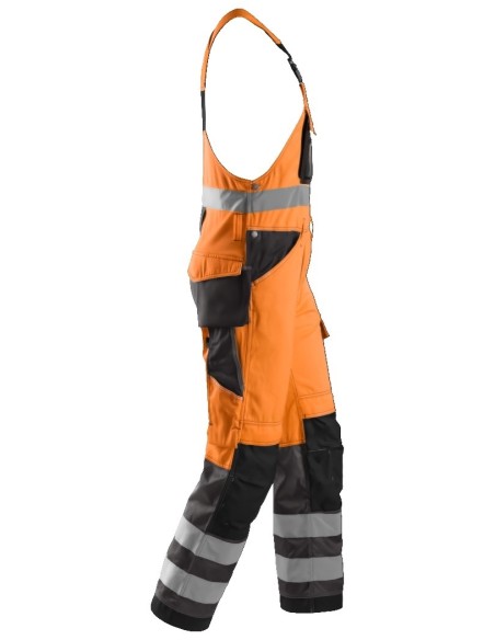 0113 Peto Alta Visibilidad Clase 2 Naranja / Gris antracita