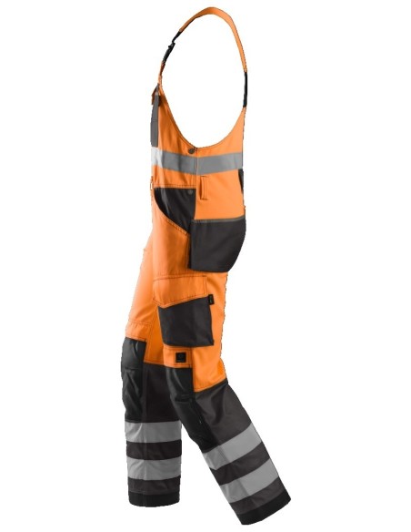 0113 Peto Alta Visibilidad Clase 2 Naranja / Gris antracita