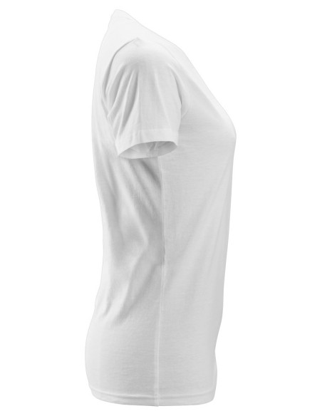 2516 Camiseta de manga corta para mujer blanco