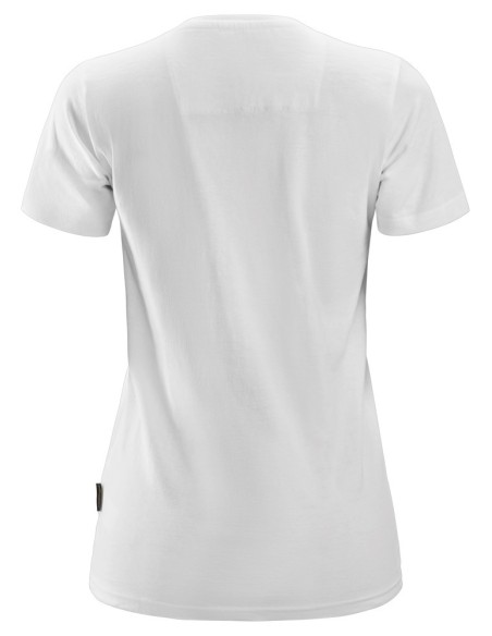 2516 Camiseta de manga corta para mujer blanco
