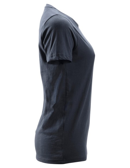 2516 Camiseta de manga corta para mujer azul marino