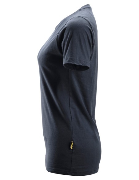 2516 Camiseta de manga corta para mujer azul marino