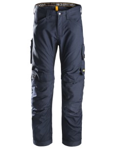 6301 Pantalones largos de trabajo AllroundWork color azul marino