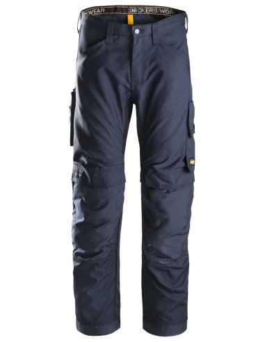 6301 Pantalones largos de trabajo AllroundWork color azul marino
