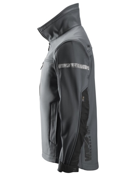 1200 Chaqueta Softshell AllroundWork gris acero/ negro