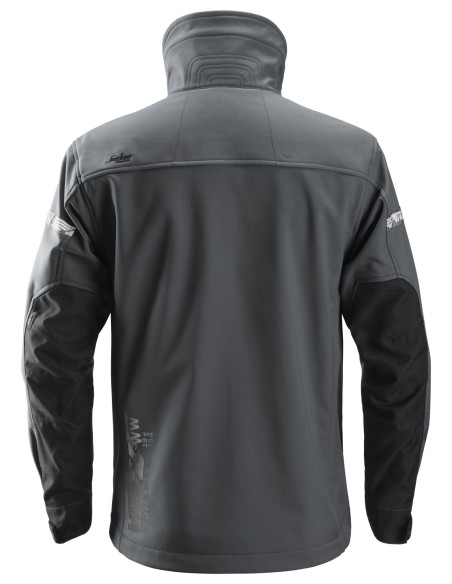 1200 Chaqueta Softshell AllroundWork gris acero/ negro