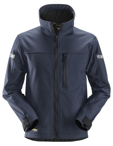 1200 Chaqueta Softshell AllroundWork azul marino/ negro