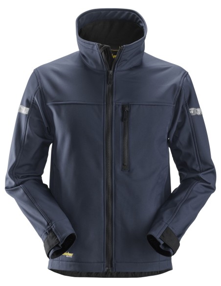 1200 Chaqueta Softshell AllroundWork azul marino/ negro