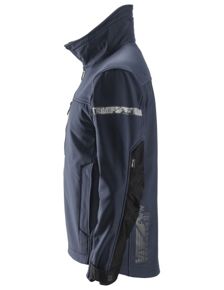 1200 Chaqueta Softshell AllroundWork azul marino/ negro