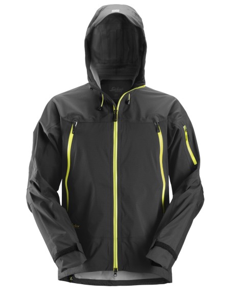 1300 Chaqueta impermeable elastica FlexiWork negro