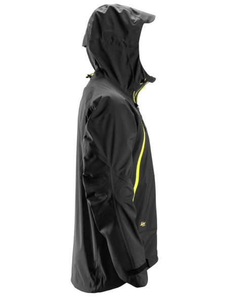 1300 Chaqueta impermeable elastica FlexiWork negro