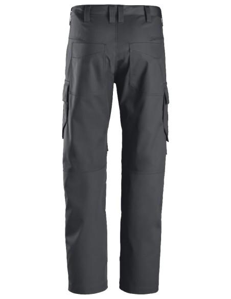 6801 Pantalon largo Servicios + Portarodilleras Negro