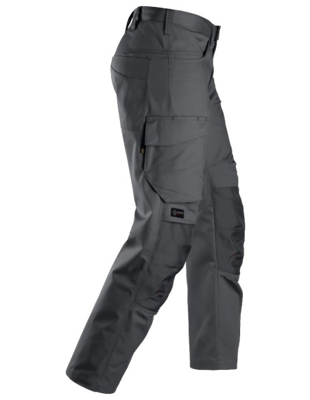 6801 Pantalon largo Servicios + Portarodilleras Negro