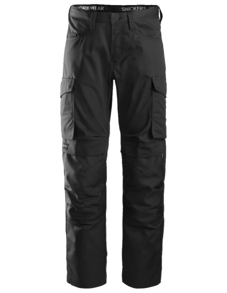 6801 Pantalon largo Servicios + Portarodilleras Azul marino