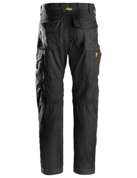 6301 Pantalones largos de trabajo AllroundWork color negro