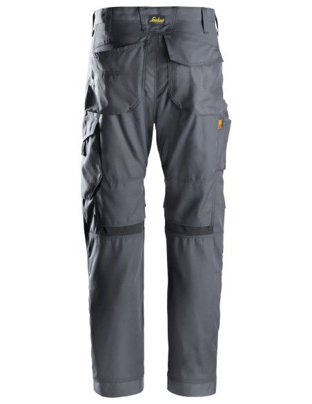 6301 Pantalones largos de trabajo AllroundWork color gris acero