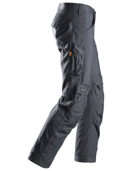 6301 Pantalones largos de trabajo AllroundWork color gris acero