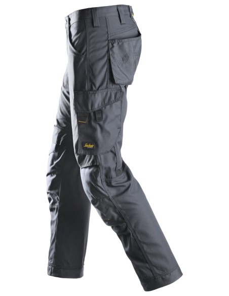 6301 Pantalones largos de trabajo AllroundWork color gris acero