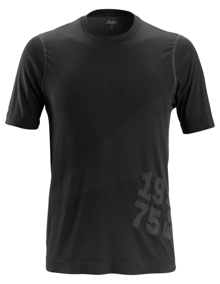 2519 Camiseta de manga corta FlexiWork 37.5 Tech Negro
