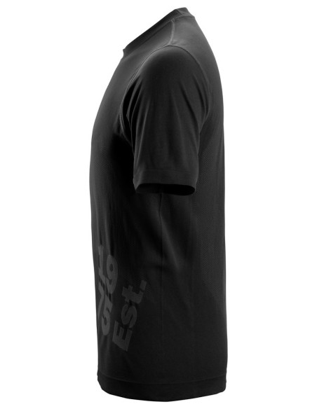 2519 Camiseta de manga corta FlexiWork 37.5 Tech Negro