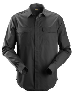8510 Camisa Servicios manga larga Negro