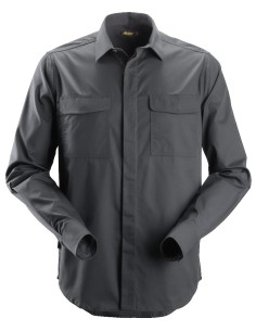 8510 Camisa Servicios manga larga Gris acero