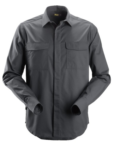 8510 Camisa Servicios manga larga Gris acero
