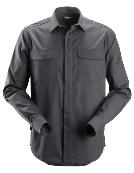8510 Camisa Servicios manga larga Gris acero