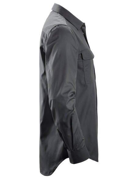 8510 Camisa Servicios manga larga Gris acero